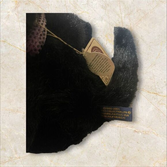 The Boyds Collection Ltd Kids Black Bears Zelda Z. Witchy Puss Boyds Bear Plush - Picture 8 of 16